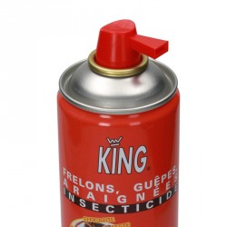 Aérosol King Frelons Guêpes Araignées