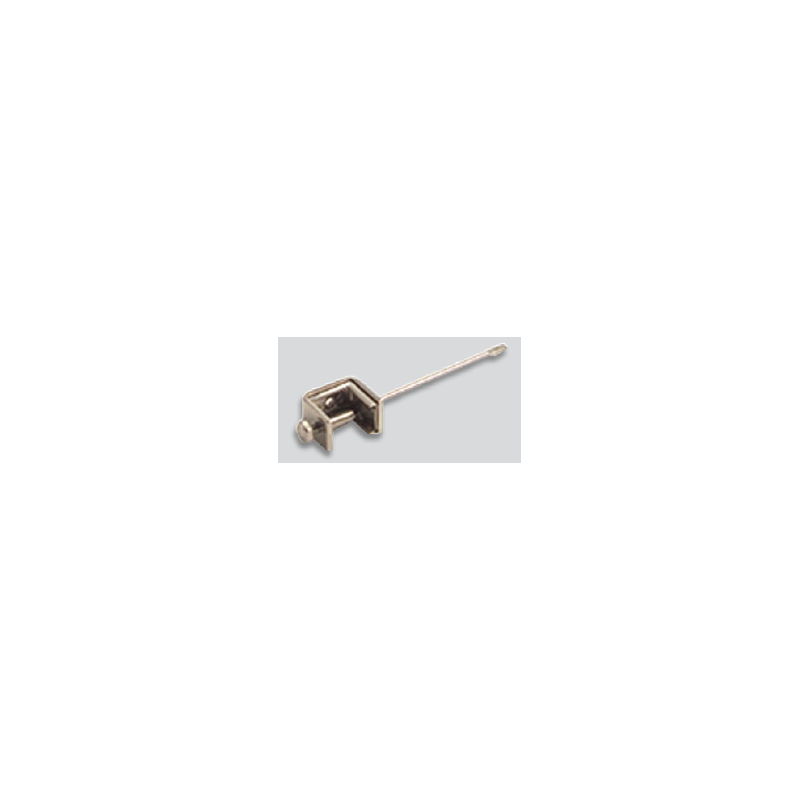 Tige sur pince pour poutrelles
