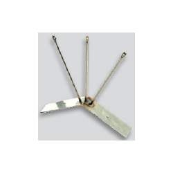 Support Goélands pour faîtage triangulaire 3 tiges 95mm
