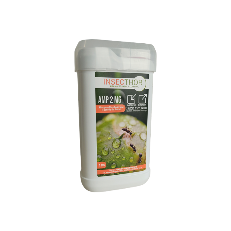 Insecthor AMP2 MG - Microgranulés solubles pour le contrôle des fourmis à l’intérieur et à l’extérieur