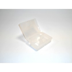 Poste d'appâtage souris en plastique translucide