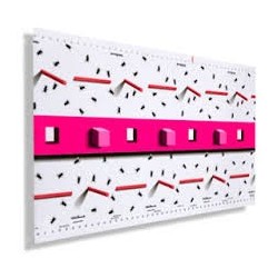 Plaque Glu motif 3D -...