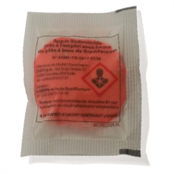 Broditec Pâte Fraiche Brodifacoum Fluo 29ppm
