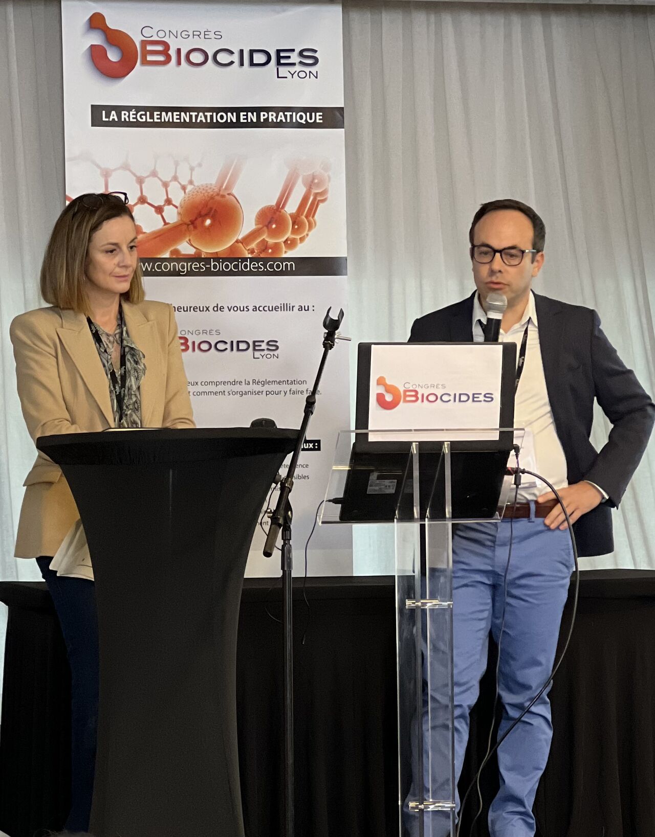 Nathalie Hanon et Cyril Durou, sur les impacts de réglementations environnementales des biocides